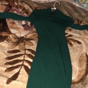 Turtle neck dress